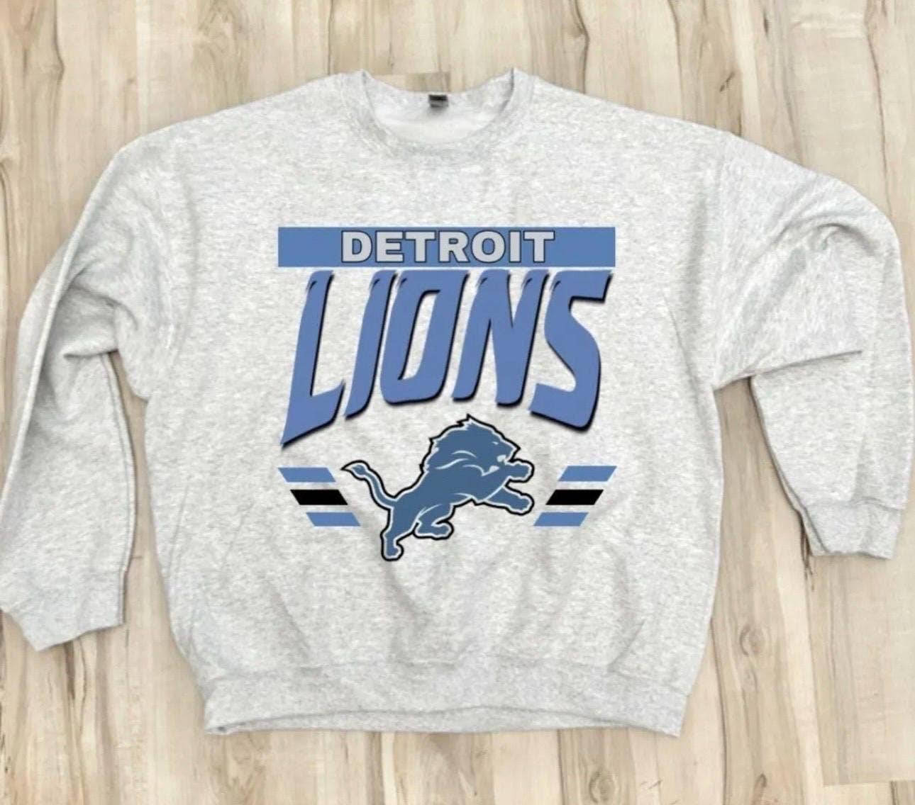Detroit Lions Vintage Crewneck Sweatshirt For Fans