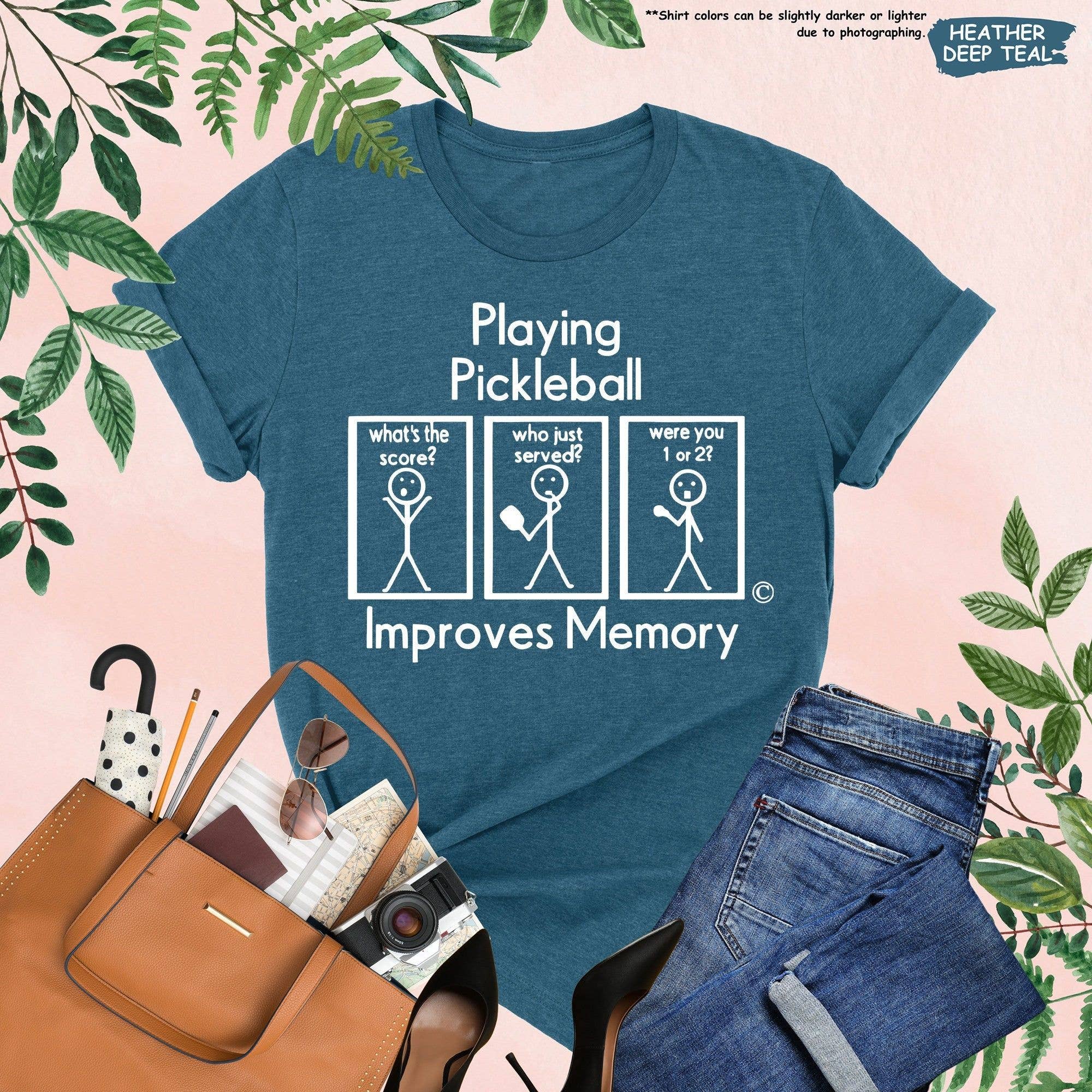 Memory Boost Pickleball Player Shirt