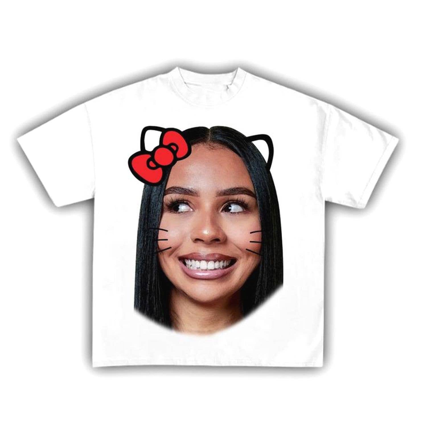 Mariah the Red Kitty Graphic Tee For Rap Music Fans