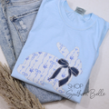 Easter Bunny with Bow Short Sleeve T