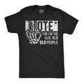 Vote For One of the Old People Men's T Shirt