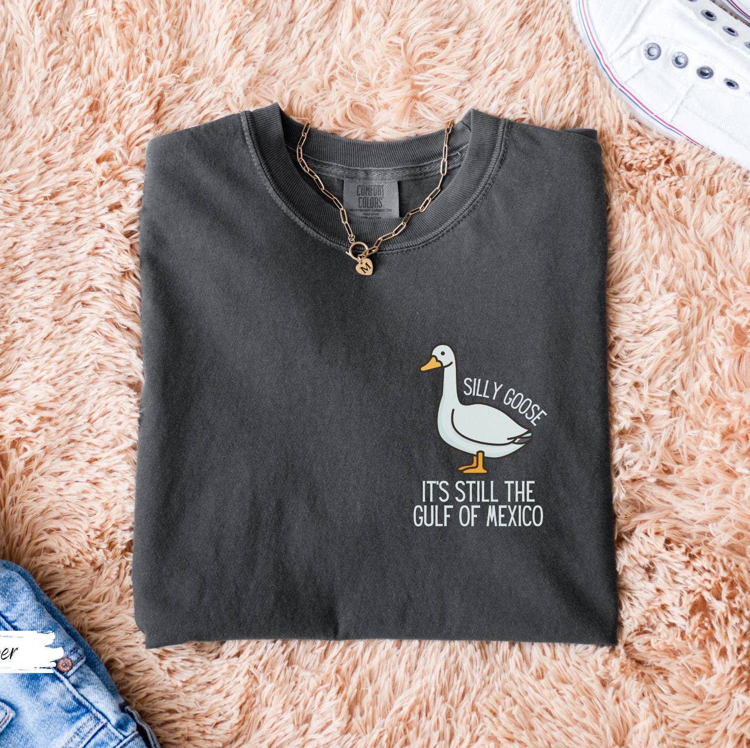 Gulf of Mexico Map Patriotic Americana Unisex Tee