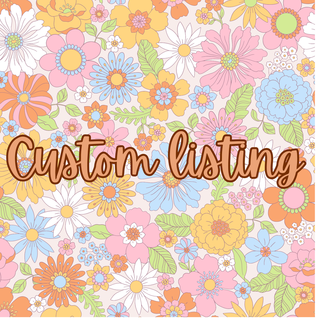 Custom Listing Unisex