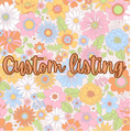 Custom Listing Unisex
