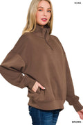 , 0925 Scuba Half Zip Pullover w/ Pockets SI-27041