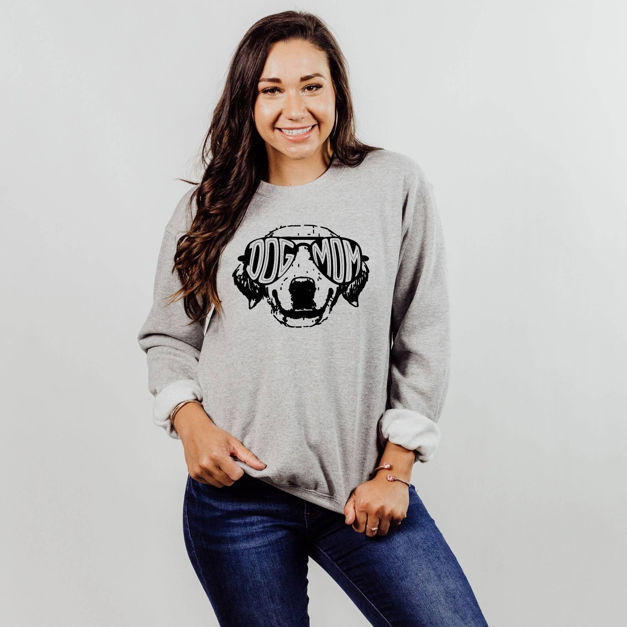 Dog Mom Crewneck Sweatshirt Hoodie 014