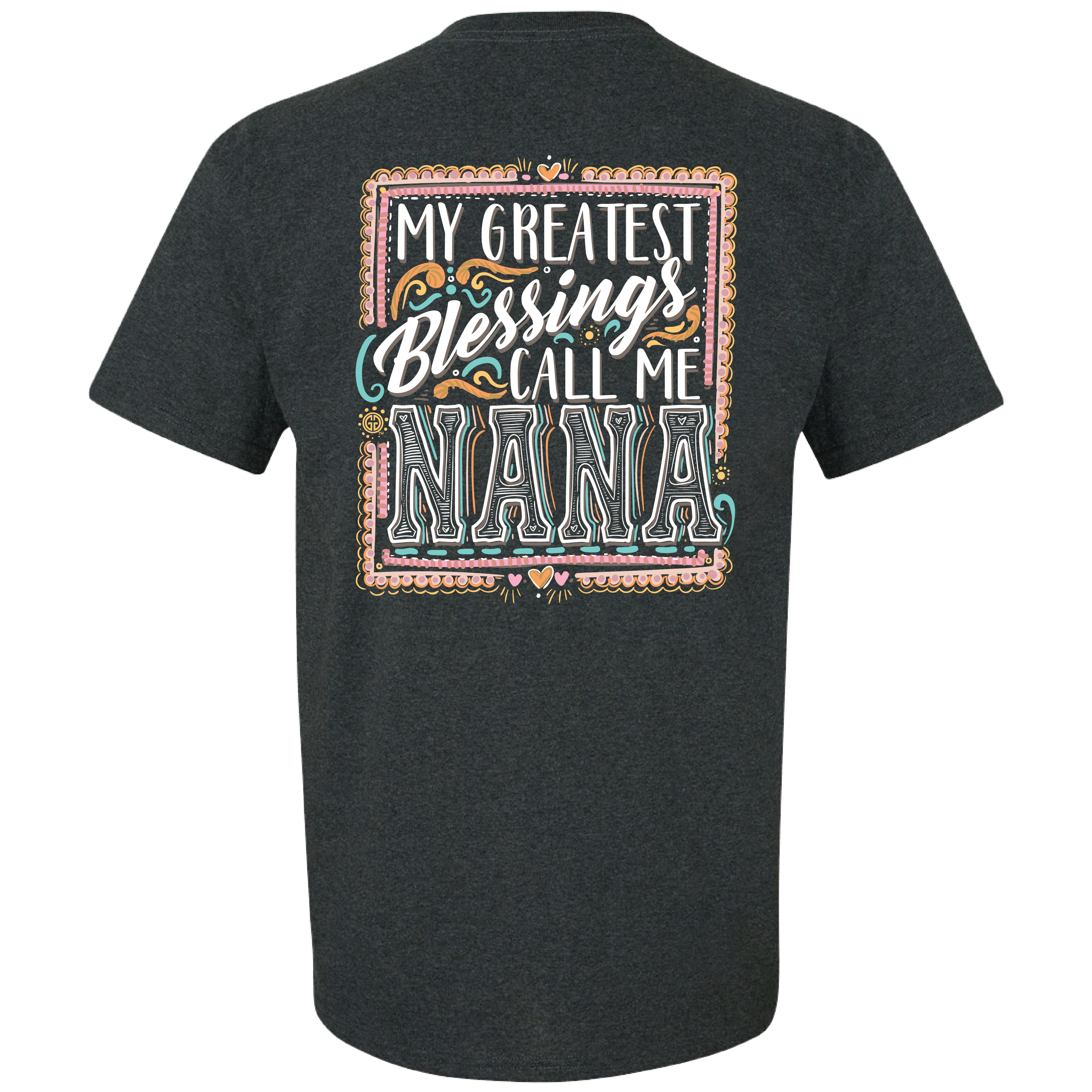 2723 Blessings Nana-Dark Heather