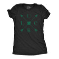 Luck Arrows Women's Tshirt Saint Patrick's Day Graphic Tee