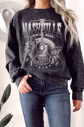 Nashville Country Mumineral Graphic Terry Sweatshirts