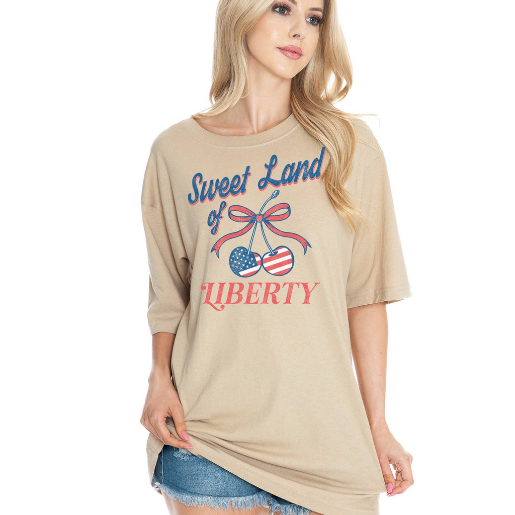 Sweet Land Liberty - Oversized Unisex
