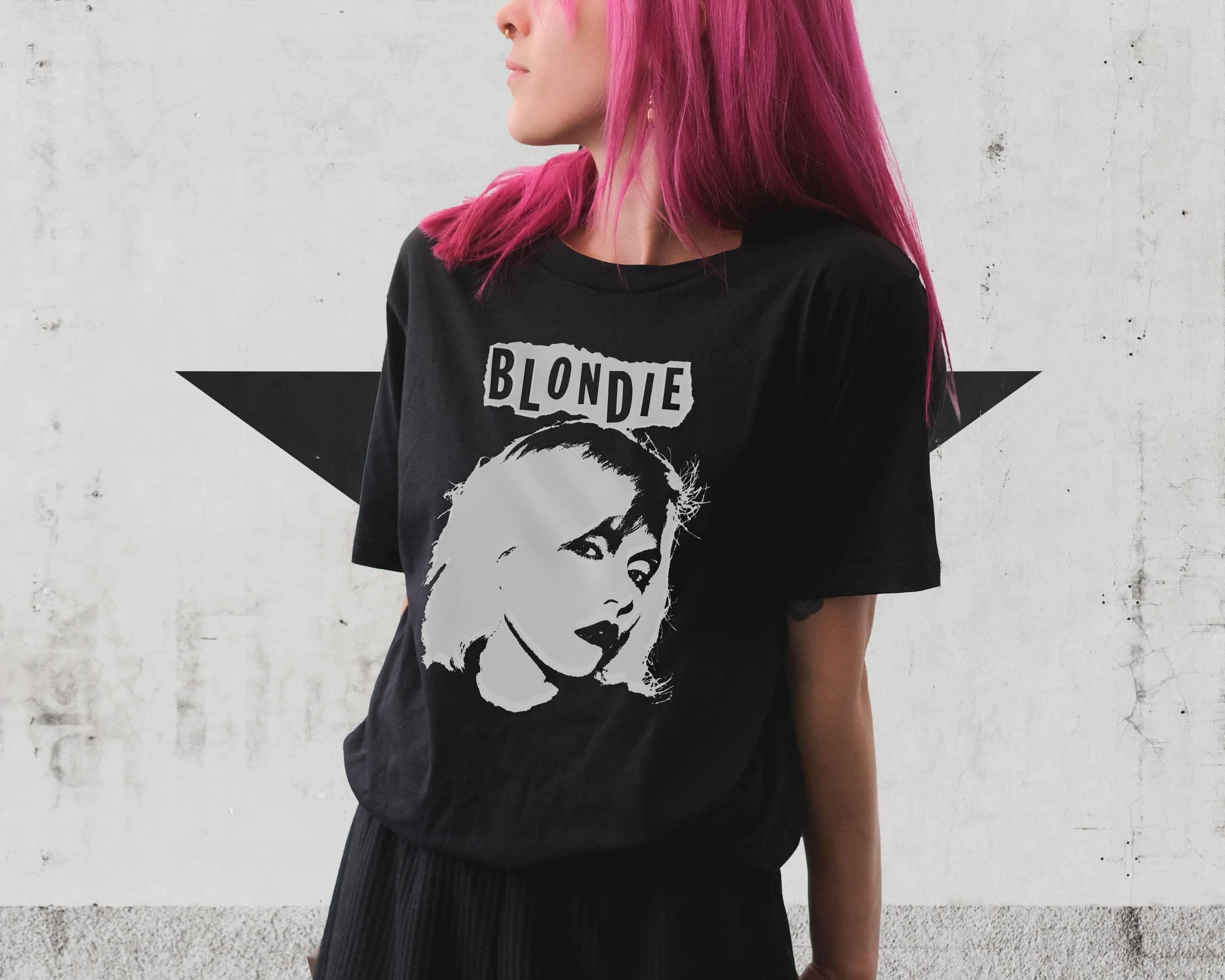 Vintage Blondie Debbie Harry Summer Streetwear T-Shirt