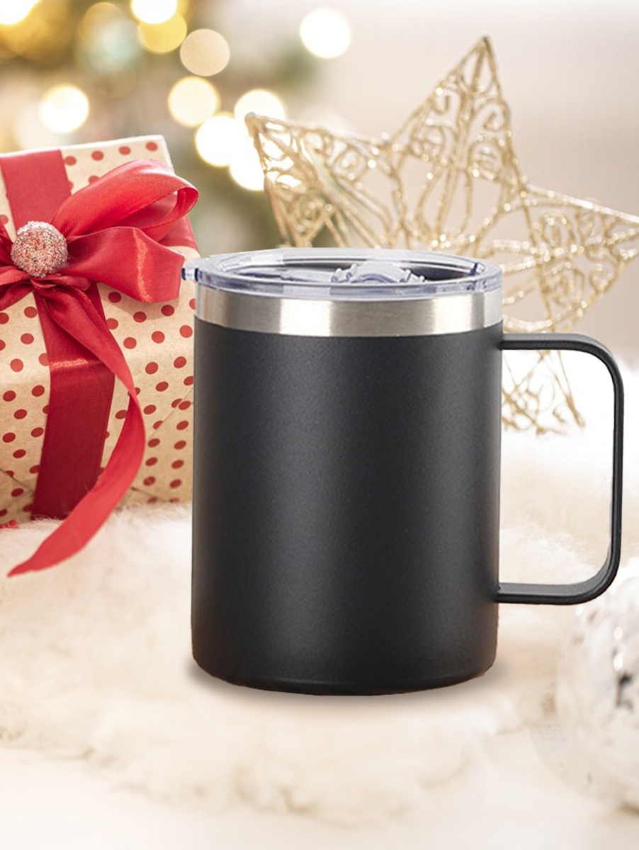 ._ SI-27089 12 oz Rambler Stainless Steel Thermal Mug