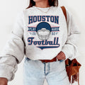 Vintage Retro Houston Football Sweatshirt For Texan Fans