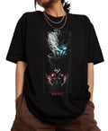 Gojo Satoru & Sukuna Jujuetsu Kaisen Graphic Anime Tee