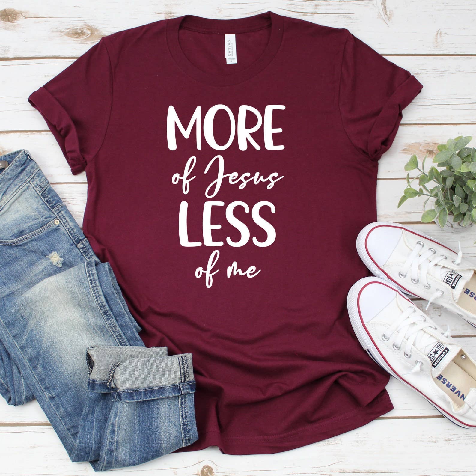 More of Jesus Less of Me T-Shirt