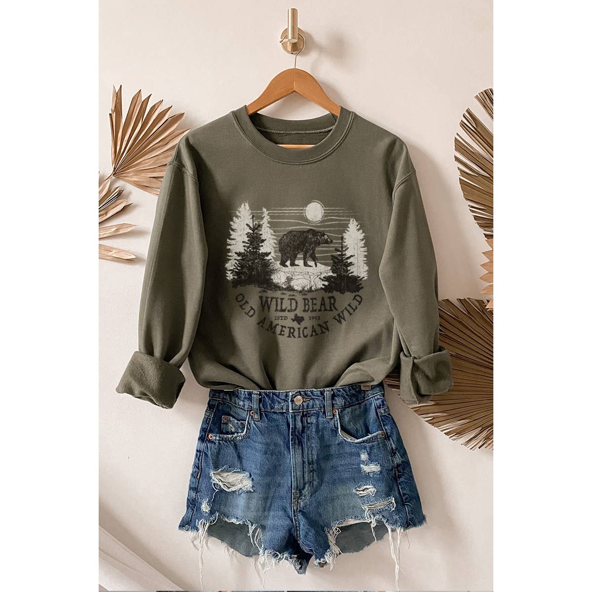 American Wild Vintage Graphic Sweatshirts