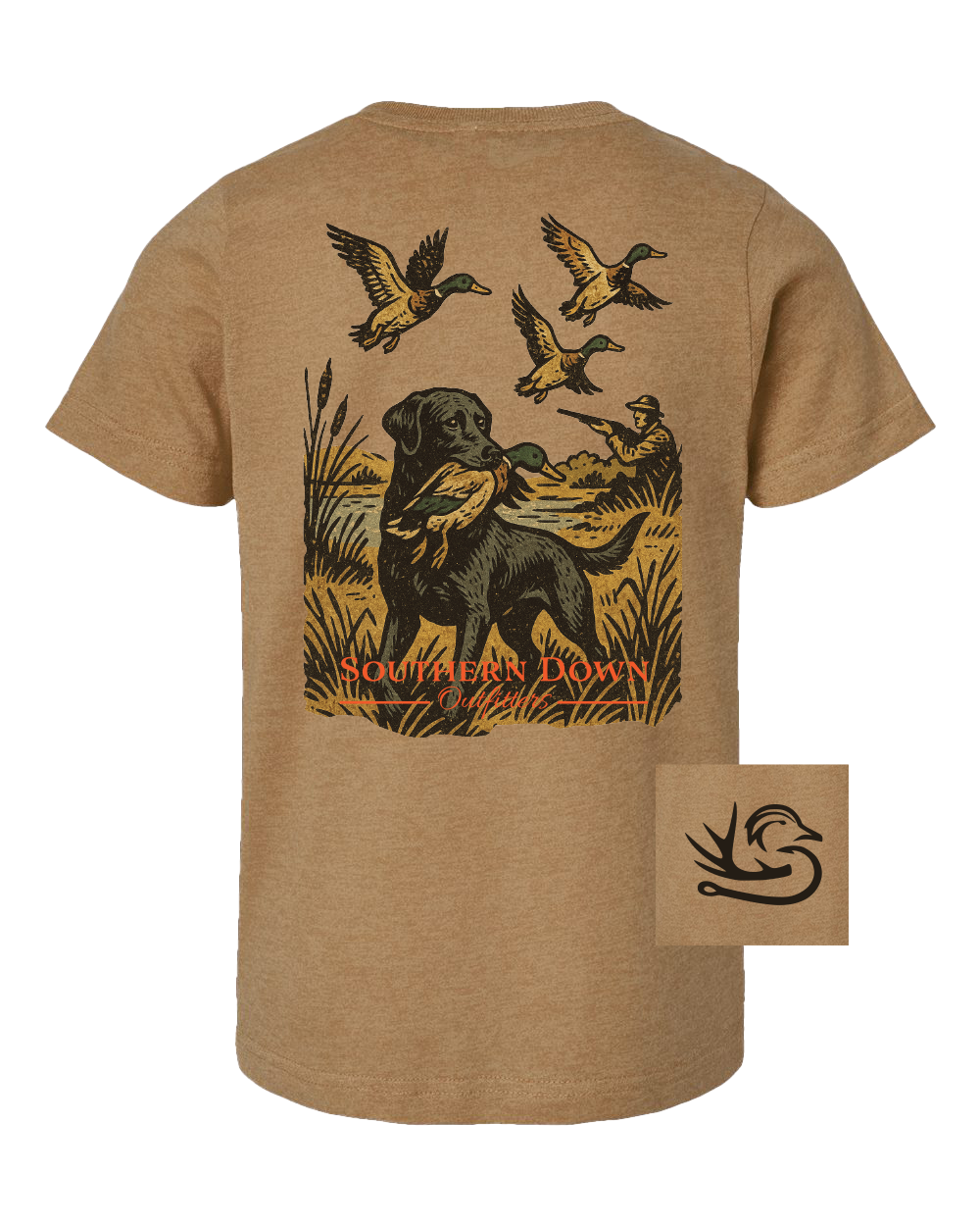 Vintage Retriever Toddler Tee Unisex