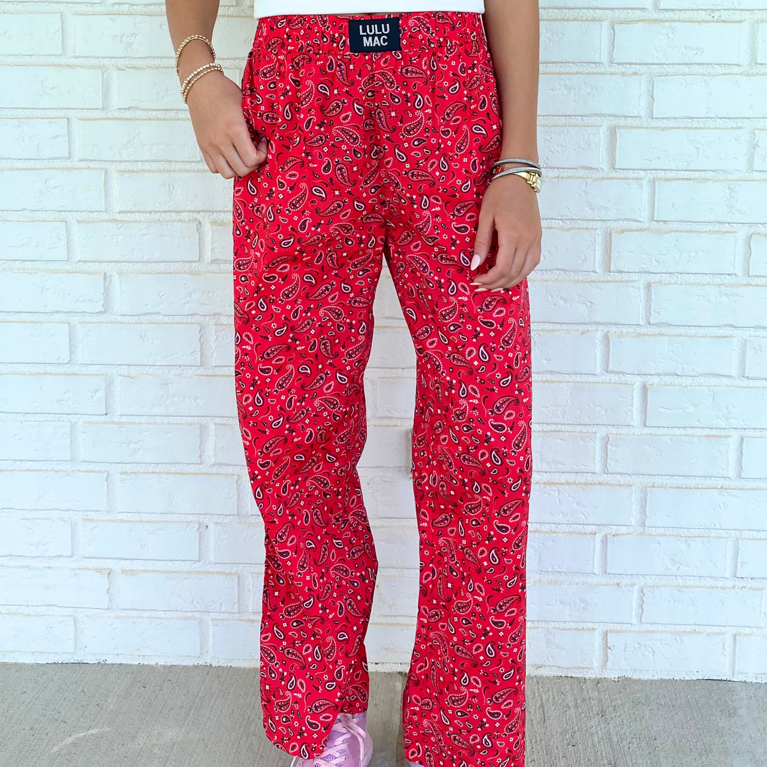 Paps-Red Paisley