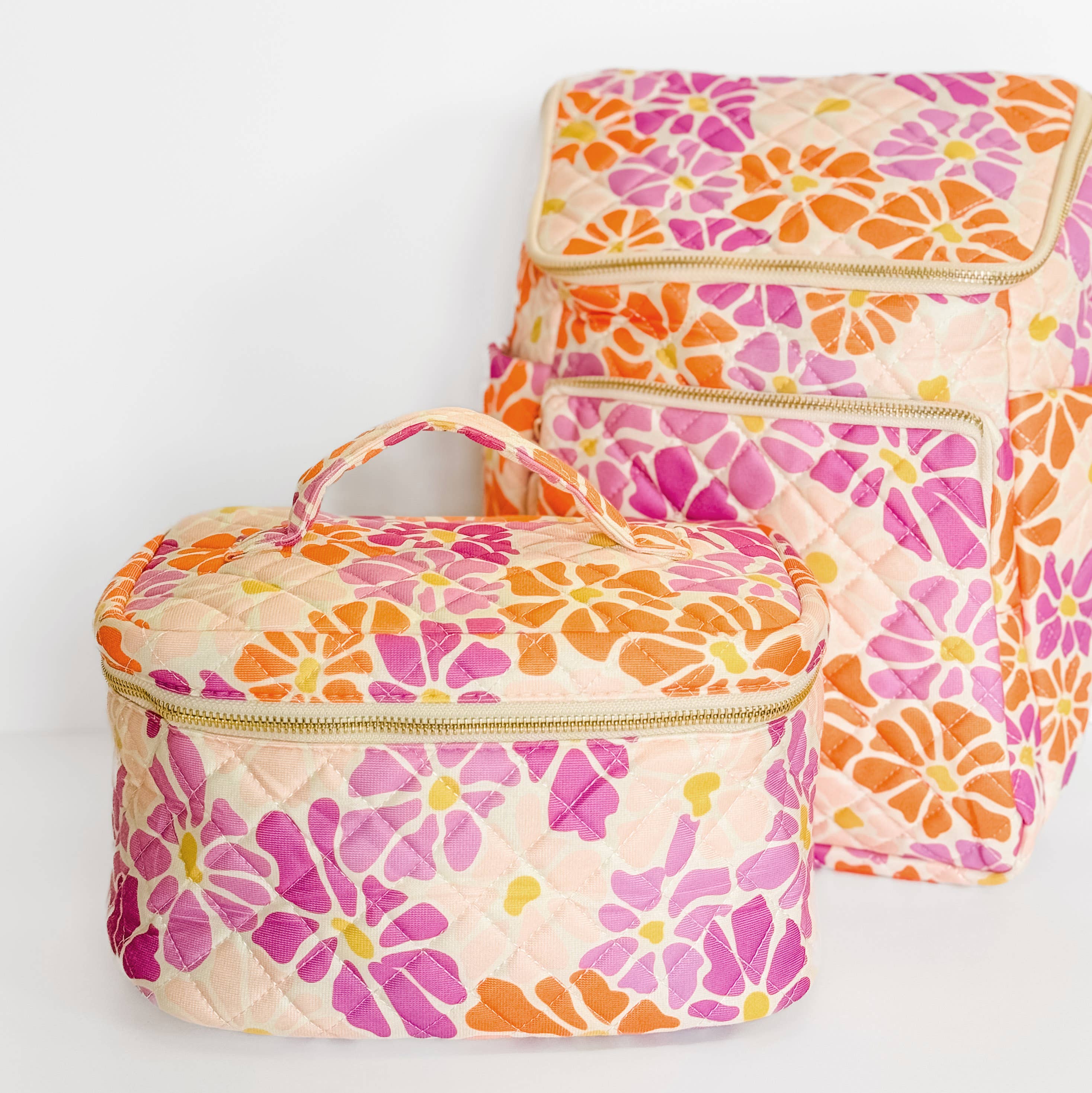 Floral Pattern Bags, Backpack, Duffle, Cosmetic Bag, Flower
