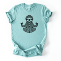 Sloth Yoga Meditation Graphic Tee 045 Nowrds