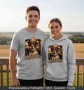 Lb Cowboy Hat Hunting Dog Graphic T-Shirt