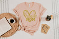 Glitter Football Mom T-Shirt