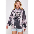 Texas Lone Star Graphic Tie Dye  Hoodie