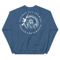 Patriotic Oath Circle Graphic Sweatshirt