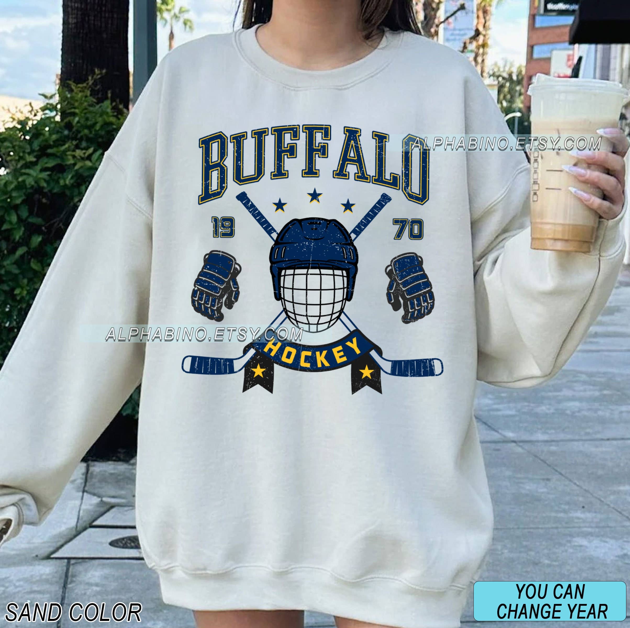 Buffalo Sabres Vintage Hockey Tee - Retro Fan Apparel