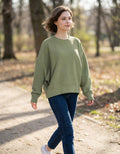 0202 Ribbed Balloon Sleeve Pullover SI-27903