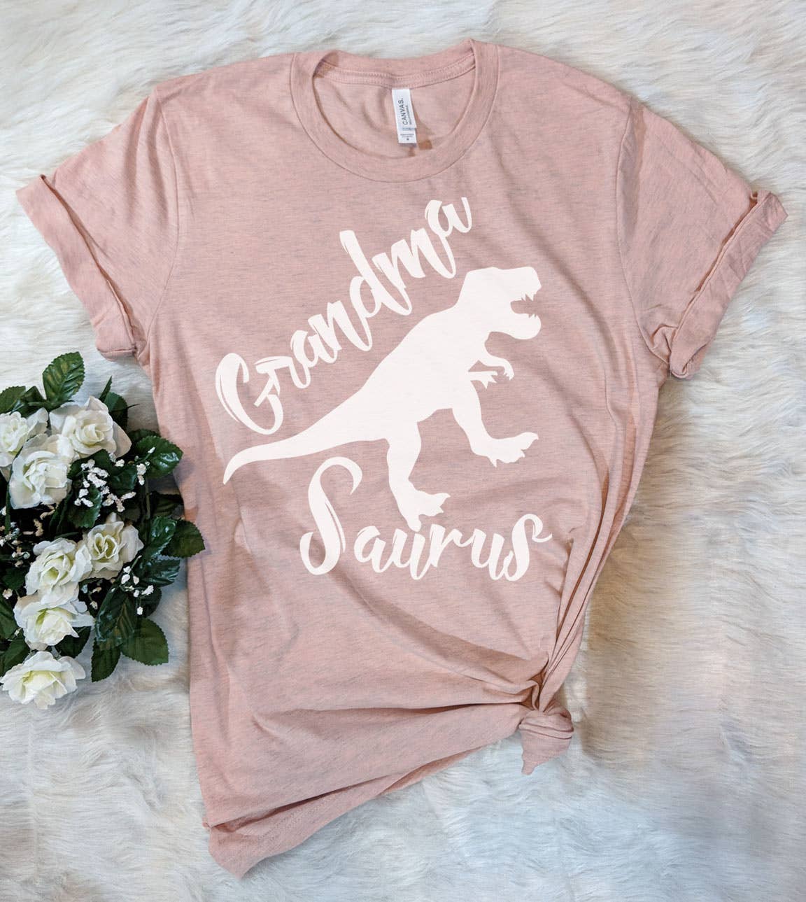 Grandma Saurus - Grandma Dinosaur Cute Silly Funny T-Shirt