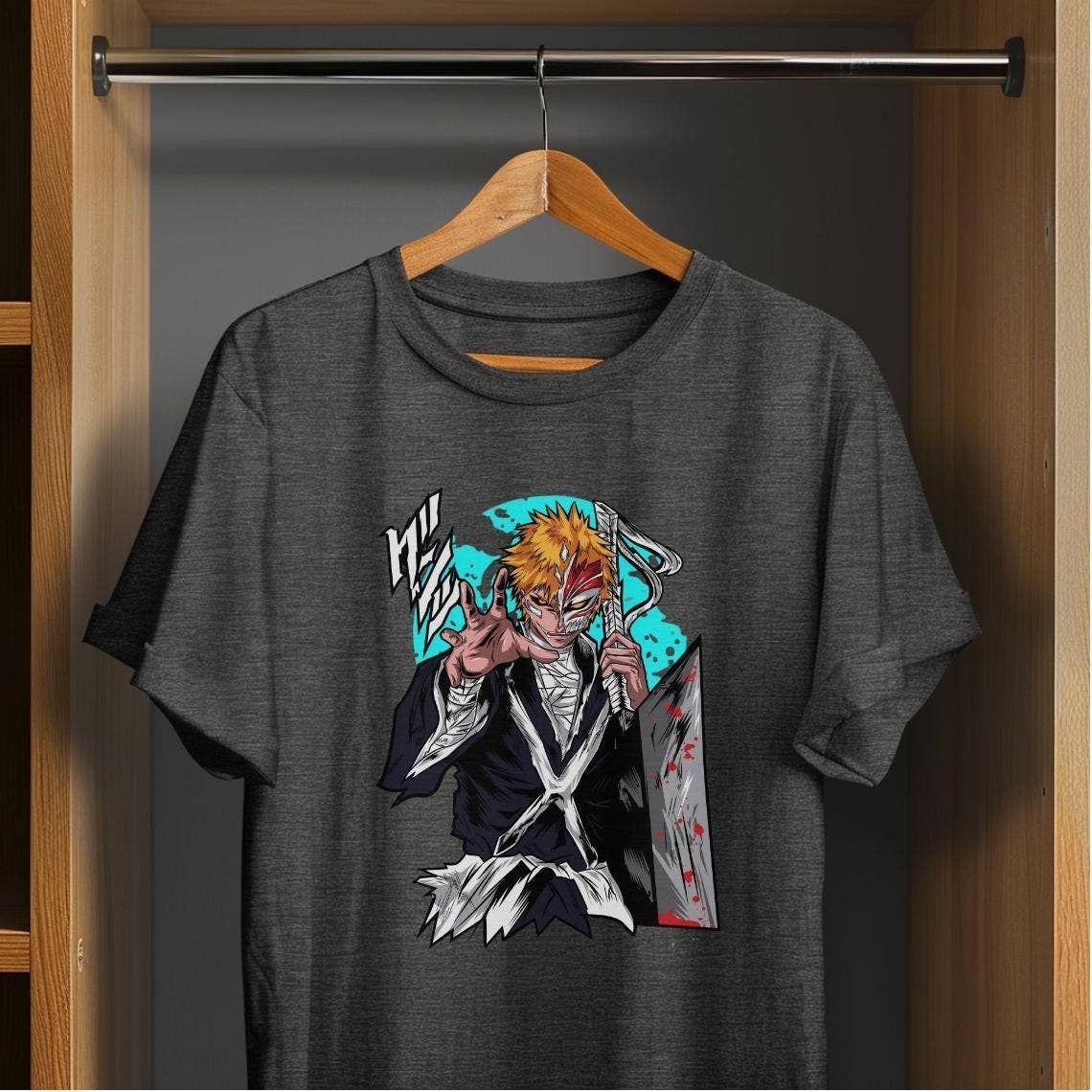 Shinigami Reaper Anime T-Shirt – Manga Graphic Tee Gift