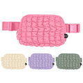 Quilted Puffer Fanny Pack Belt Bag