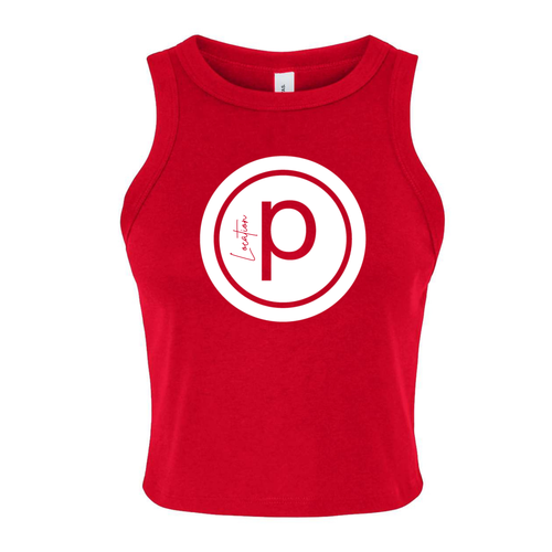 *New Colors Custom Branded Logo Women's Micro Rib Racer Tank