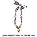 TW-1011 Scarf Necklace with Charm