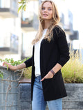 ",...SI-21342 Raglan Slv Open Sweater Cardigan