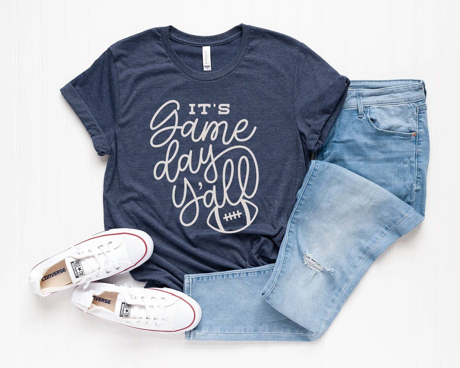 It's Game Day Y'all Football Game T-Shirt