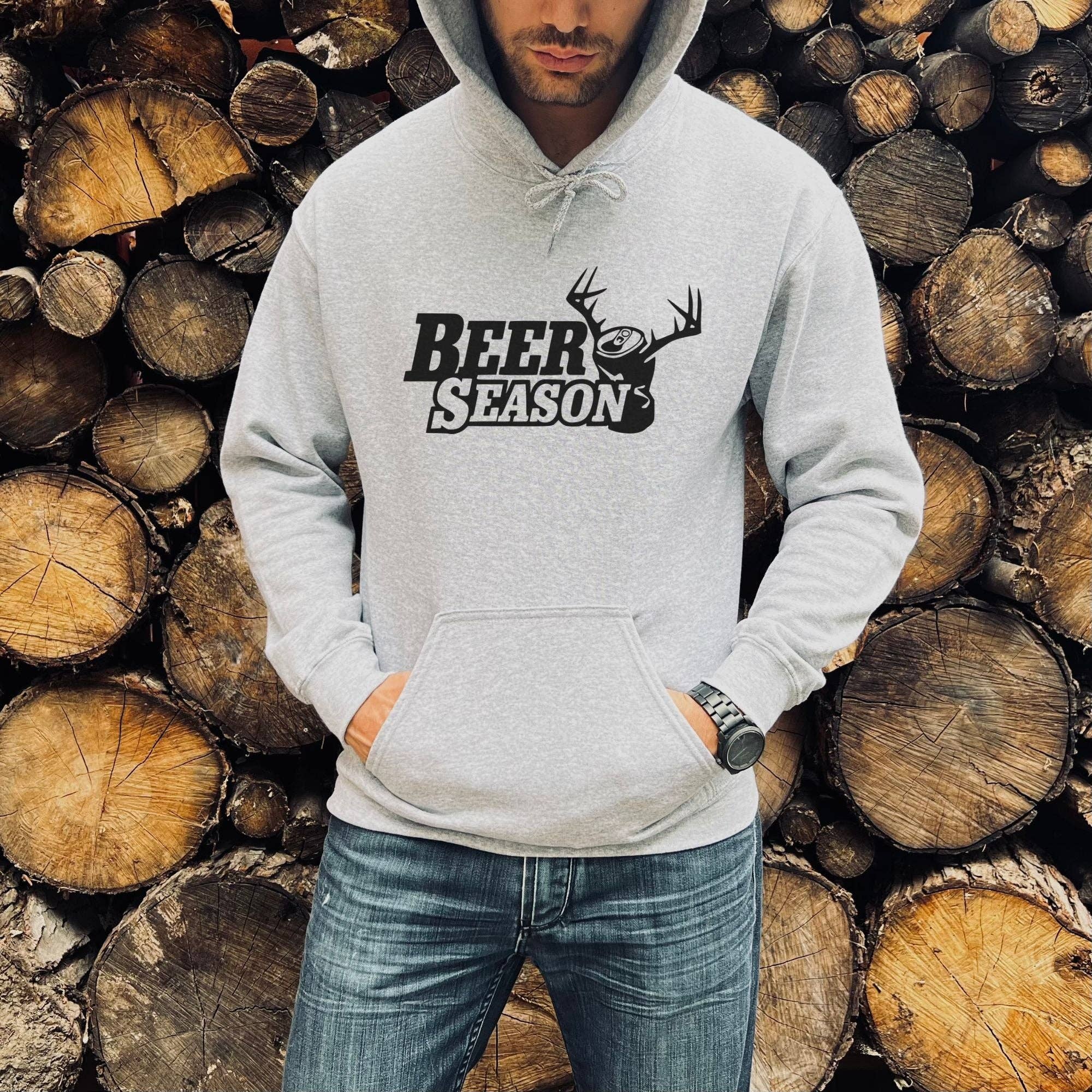 Beer Season Funny Hunting Crewneck Sweatshirt Hoodie 172