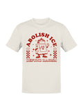 Abolish Ice Defund Racism Men's T-Shirt Off White
