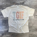 Tgif Thank Goodness Its Fall On Sand Tee