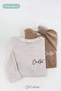 Custom Embroidered Mineral Sweatshirt