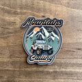 The Mountains Are Calling Sticker