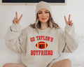 Go Taylor's Boyfriend #87 Football Themed Sweatshirt