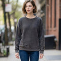 Washed French Terry Pullover Sweatshirts