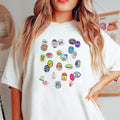 Comfort Colors Fruit Sticker Shirt Summer Graphic Tee