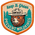 Keep It Green Embroidered Patch