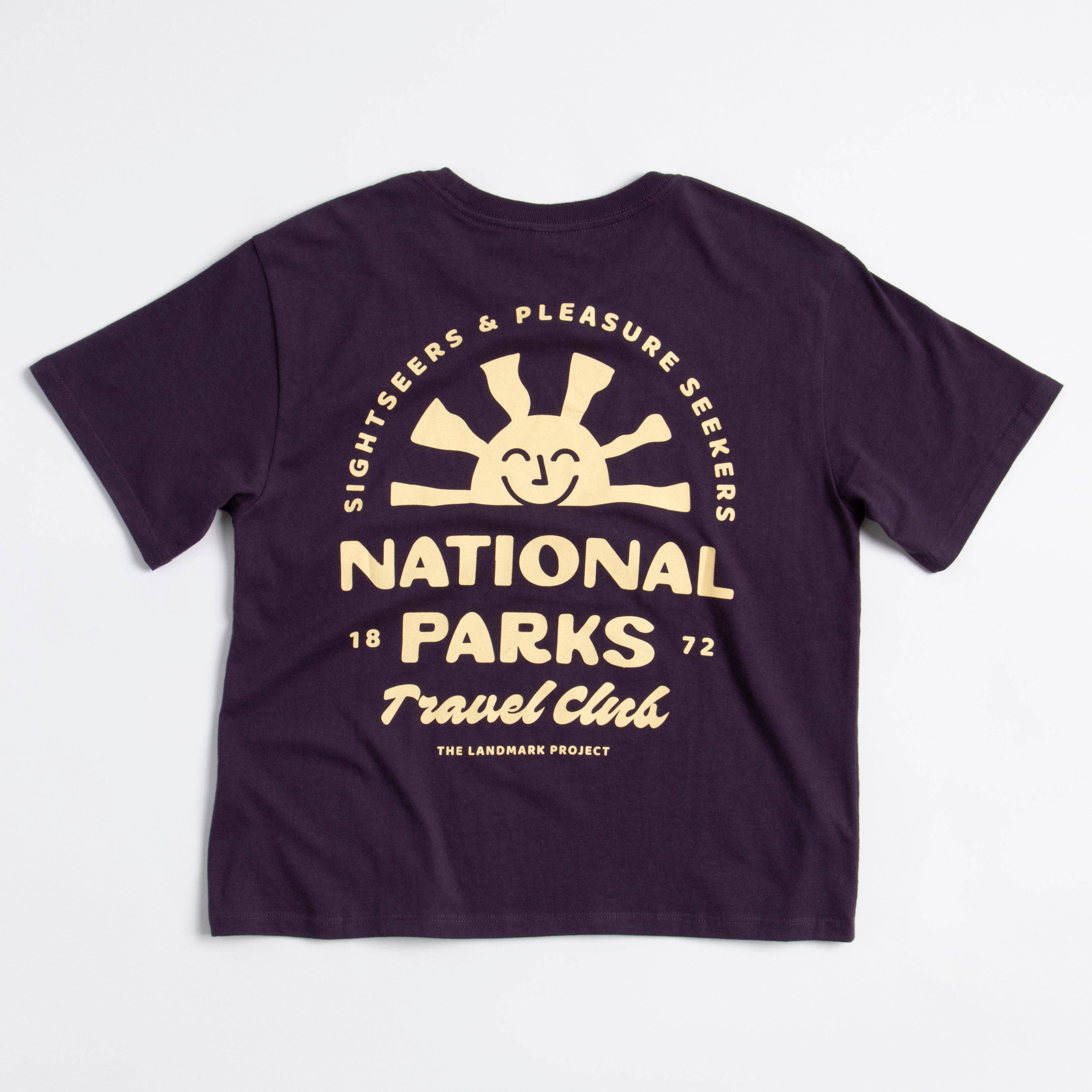 National Parks Travel Club Women's Short Sleeve Boxy Tee