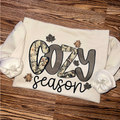 Camo Cozy Season Tan Sweatshirt