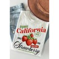 Organic California Strawberry Short Sleeve T