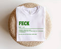 Feck Irish Sweater,  St Patrick's Day Sweater